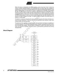 AT49F040A-70PI Datasheet Page 2