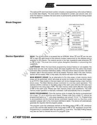 AT49F1024A-45VL Datasheet Page 2