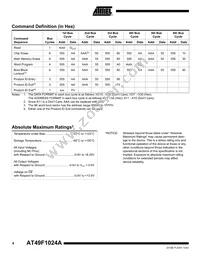 AT49F1024A-45VL Datasheet Page 4