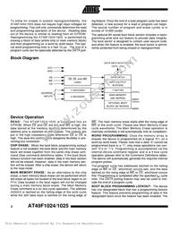 AT49F1025-70VI Datasheet Page 2
