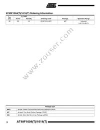 AT49F1614T-90TC Datasheet Page 16