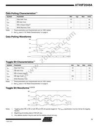 AT49F2048A-90RI Datasheet Page 9