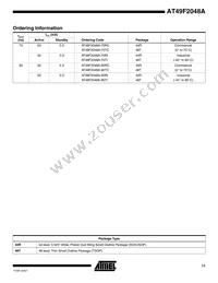 AT49F2048A-90RI Datasheet Page 11