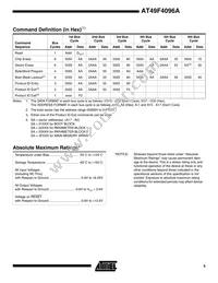 AT49F4096A-70TC Datasheet Page 5