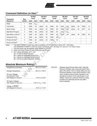 AT49F4096A-70TI Datasheet Page 6