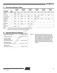 AT49F512-55VI Datasheet Page 5