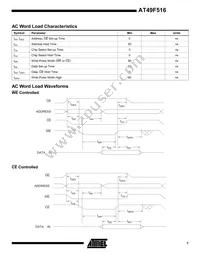 AT49F516-70VI Datasheet Page 7