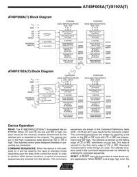AT49F8192AT-70TC Datasheet Page 3