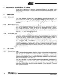 AT49LH004-33TC-T Datasheet Page 16