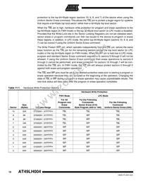 AT49LH004-33TC-T Datasheet Page 18