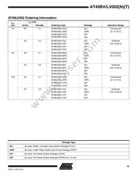 AT49LV002T-70VI Datasheet Page 15