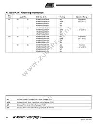 AT49LV002T-70VI Datasheet Page 20