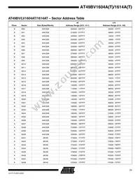 AT49LV1614AT-70TI Datasheet Page 11