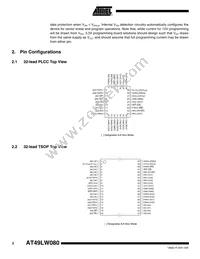 AT49LW080-33TC-T Datasheet Page 2