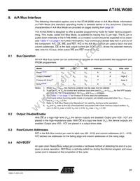 AT49LW080-33TC-T Datasheet Page 21