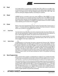 AT49SV163DT-80TU Datasheet Page 4