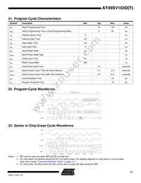 AT49SV163DT-80TU Datasheet Page 21