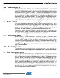 AT49SV802AT-90TI Datasheet Page 7