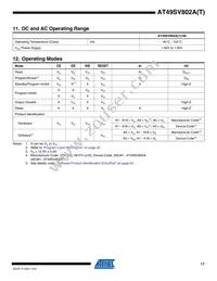 AT49SV802AT-90TI Datasheet Page 17