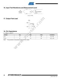 AT49SV802AT-90TI Datasheet Page 20