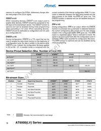 AT6002LV-4JC Datasheet Page 10