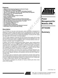 AT73C202J Datasheet Cover