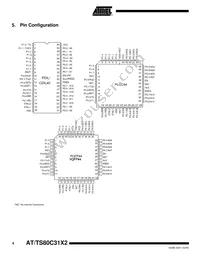 AT80C31X2-SLRUM Datasheet Page 4