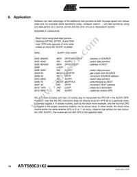AT80C31X2-SLRUM Datasheet Page 10
