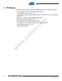 AT87C51RB2-SLRUM Datasheet Page 4