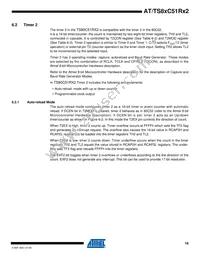 AT87C51RB2-SLRUM Datasheet Page 19