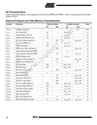 AT87F51-24PI Datasheet Page 10