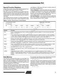 AT87F52-24PI Datasheet Page 5