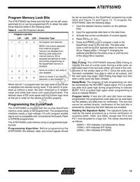 AT87F55WD-24PI Datasheet Page 15