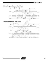 AT87F55WD-24PI Datasheet Page 21