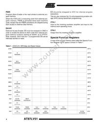 AT87LV51-16PI Datasheet Page 4