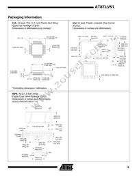 AT87LV51-16PI Datasheet Page 15