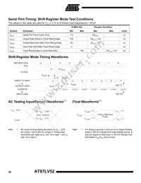 AT87LV52-16AI Datasheet Page 20