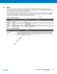 AT88SA10HS-TSU-T Datasheet Page 15