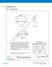 AT88SA10HS-TSU-T Datasheet Page 21