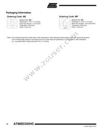 AT88SC0204C-CI Datasheet Page 10