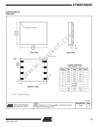 AT88SC0204C-CI Datasheet Page 13