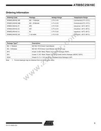 AT88SC25616C-CI Datasheet Page 9