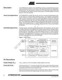 AT88SC6416C-CI Datasheet Page 2