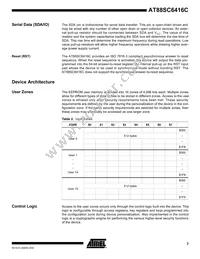 AT88SC6416C-CI Datasheet Page 3