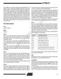 AT89C51-24PI Datasheet Page 3