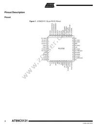 AT89C5131-TISIL Datasheet Page 4