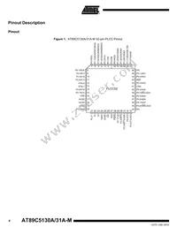 AT89C5131A-S3SIM Datasheet Page 4