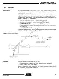 AT89C5131A-S3SIM Datasheet Page 13