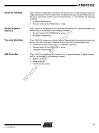 AT89C5132-RORUL Datasheet Page 13