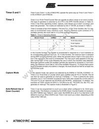 AT89C51RC-24PI Datasheet Page 12